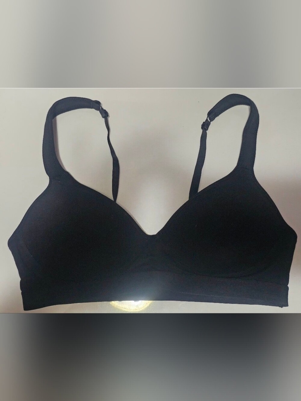 🩷 Zone Pro Black Seamless Wireless Comfort Sports Bra